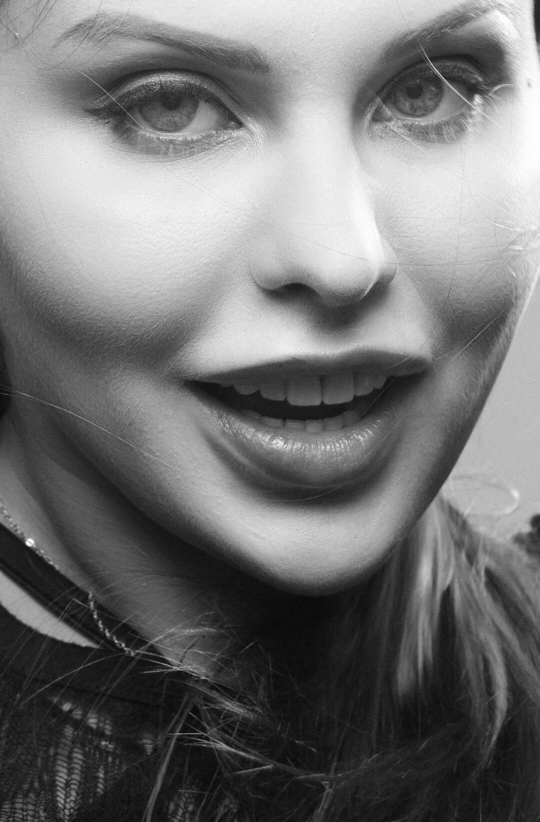 celebrity close up portrait
